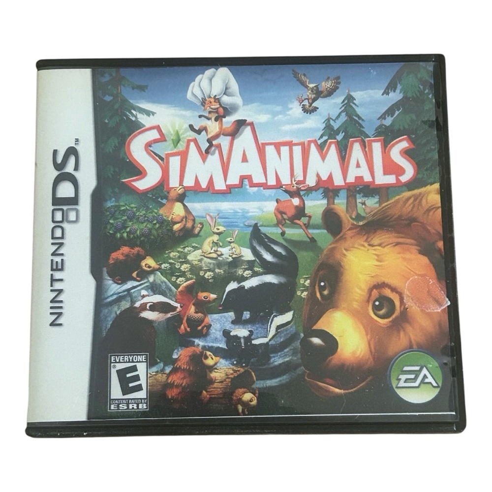 Nintendo DS SimAnimals Cozy Peaceful Easy To Play Game